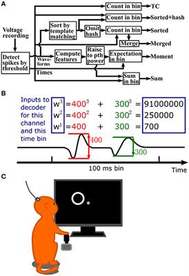 Sums of Spike Waveform Features for Motor Decoding